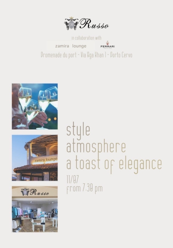 Russo Abbigliamento - a toast of elegance